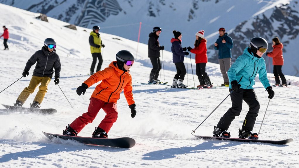 snowboarding versus skiing culture