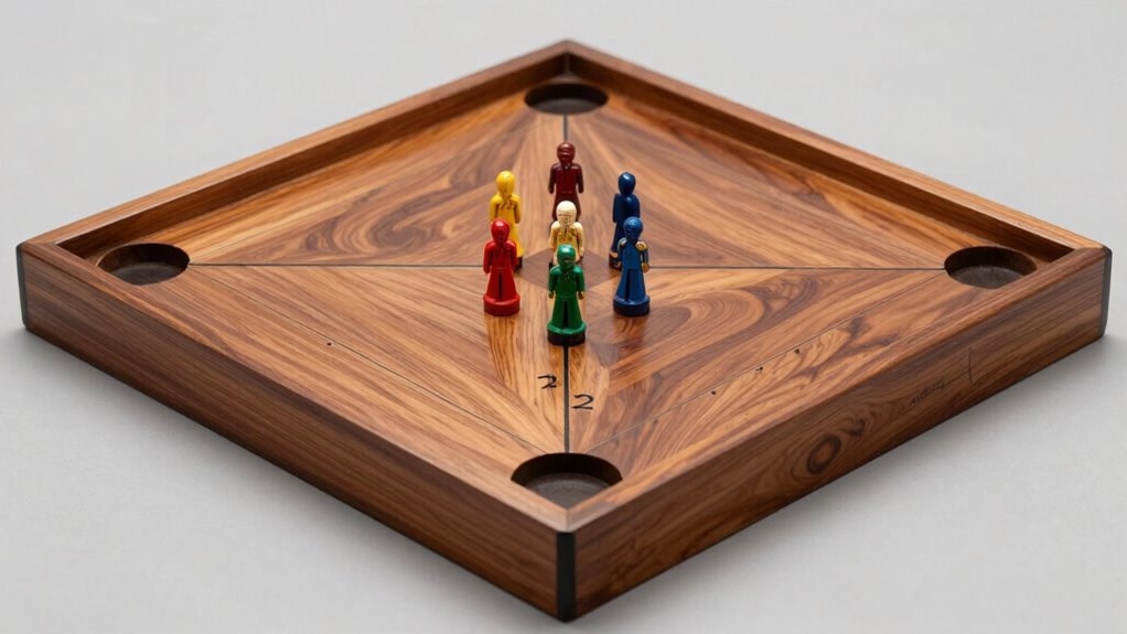 standard carrom board dimensions