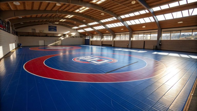 wrestling mat size specifications
