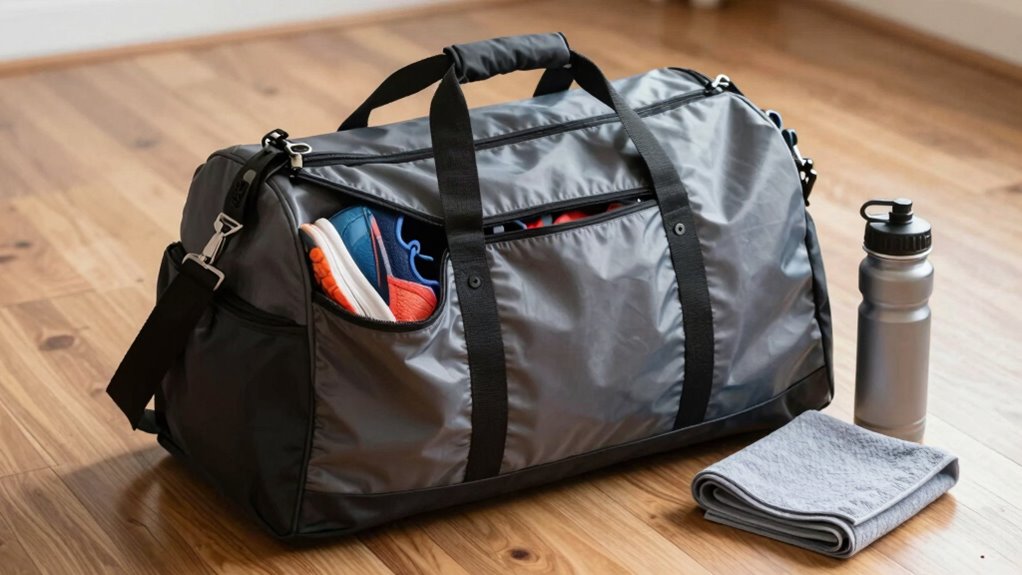 durable spacious organized gym bag