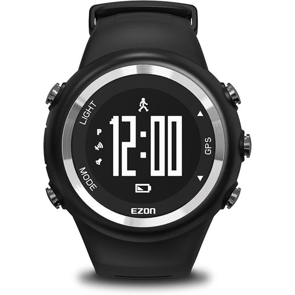 EZON GPS Running Watch for Men (T031 Black)
