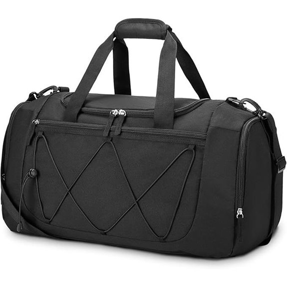 Vorspack 21-Inch Gym Duffle Bag with Shoe Compartment