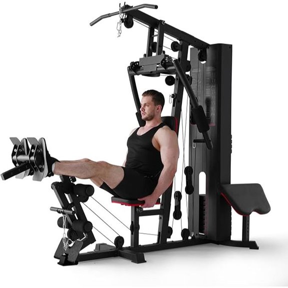 Mikolo Home Gym Workout Station with Weight Stack