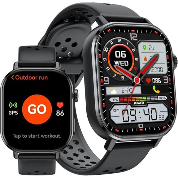 GPS Smart Watch for Men with Fitness Tracker