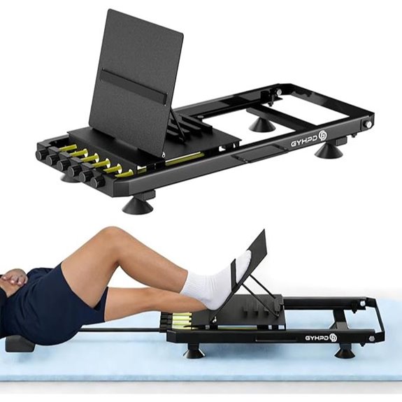 2026 Adjustable Leg Press Machine with Lumbar Pillow and Suction Cups