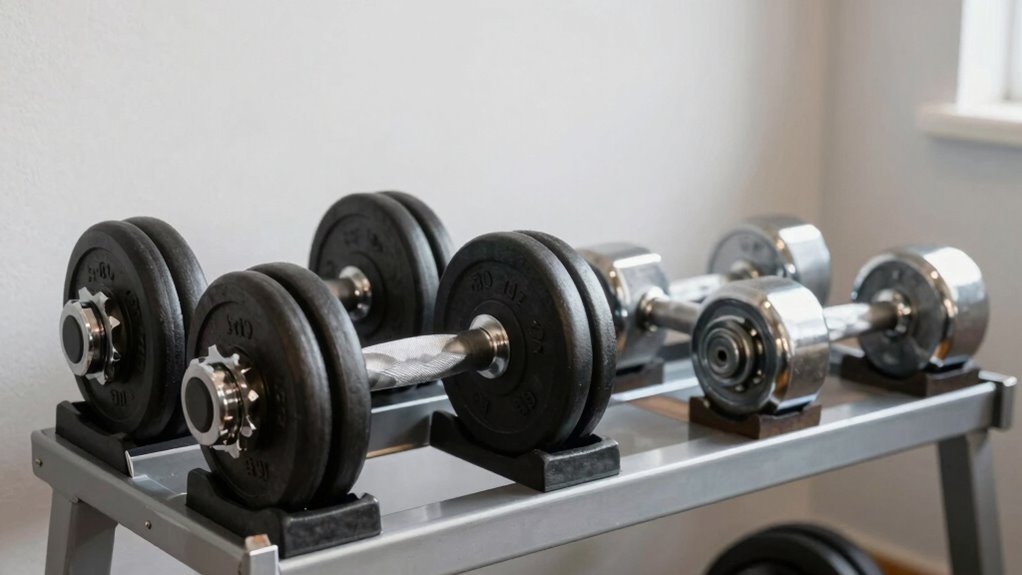 adjustable weights enhance versatility