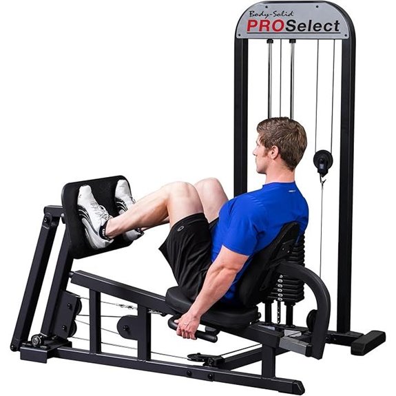 Body Solid Leg & Calf Press Machine – 310 lb Stack