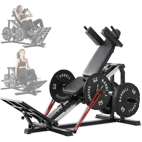 Mikolo Compact Leg Press & Hack Squat Machine